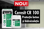 Noua hidroizolatie si protectie pentru beton Ceresit CR 100