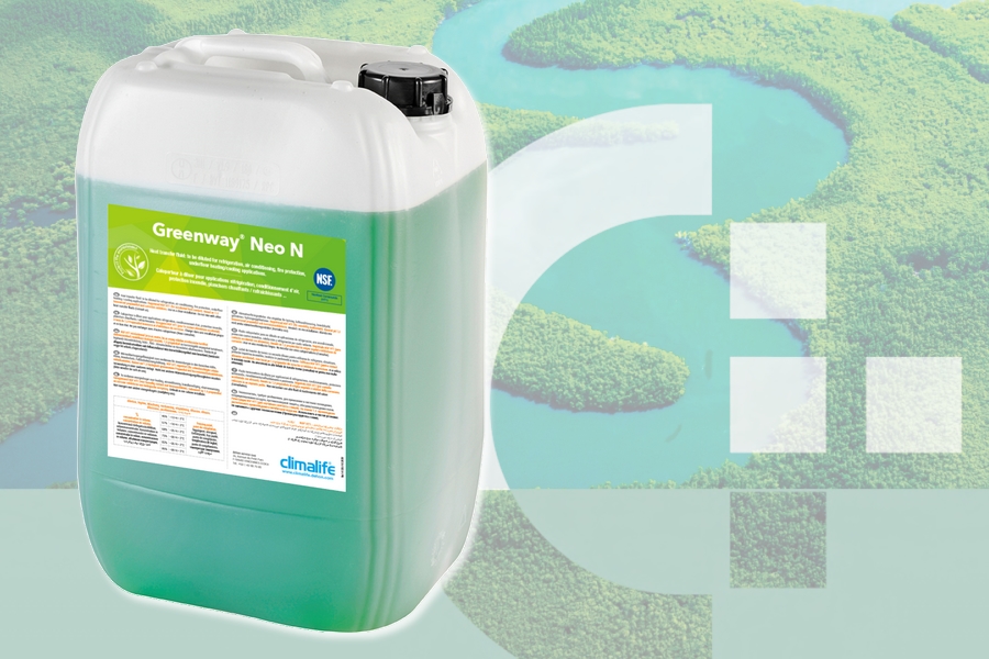 Climalife Greenway® Neo N: o gama  de lichide de transfer termic  (antigel) din surse vegetale care sunt si mai eficiente