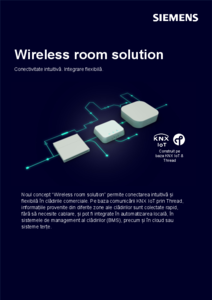 Siemens wireless room solution - prezentare generala