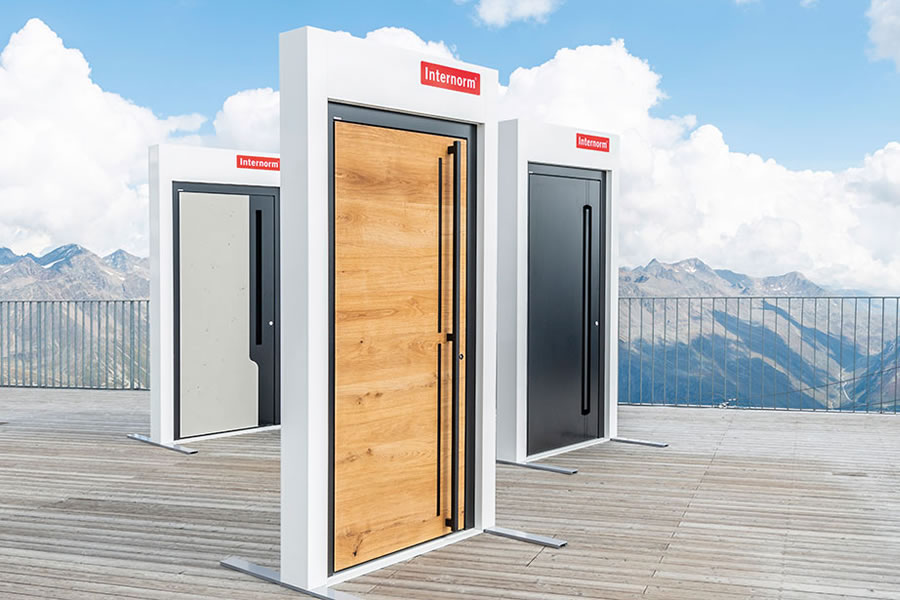The new designer doors from Internorm