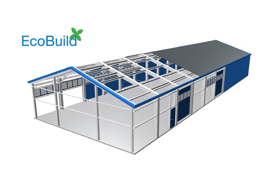 Lindab Buildings prezinta halele din elemente prefabricate - EcoBuild