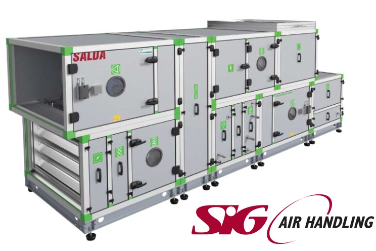 SIG AIR Handling Romania prezinta noile centrale de tratare aer modulare AmberAir produse de Salda Lituania