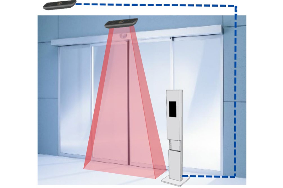 Noul sistem modular Safe Checkpoint Tower, pentru intrare sigura si igienica