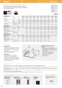 Set de tratare a aerului PAH3M pentru unitatile exterioare PACi NX si PACi<br>(General Catalogue 2024/2025, pag. 214) - prezentare detaliata