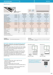 Fan-coil inteligente<br>(General Catalogue 2024/2025, pag. 335) - prezentare detaliata