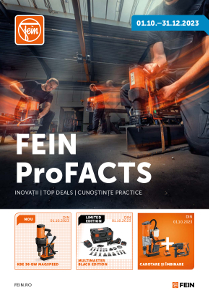 FEIN ProFACTS  - Top Deals - prezentare generala