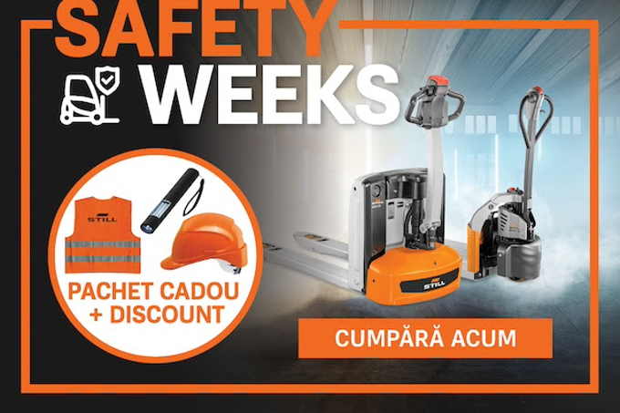 STILL Safety Weeks. Pachet cadou + discount