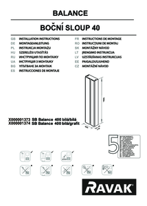 Mobilier tip coloana SB Balance 400 - instructiuni de montaj