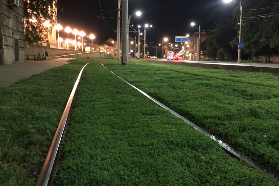 Ecostratos a contribuit la inverzirea liniilor de tramvai in Arad