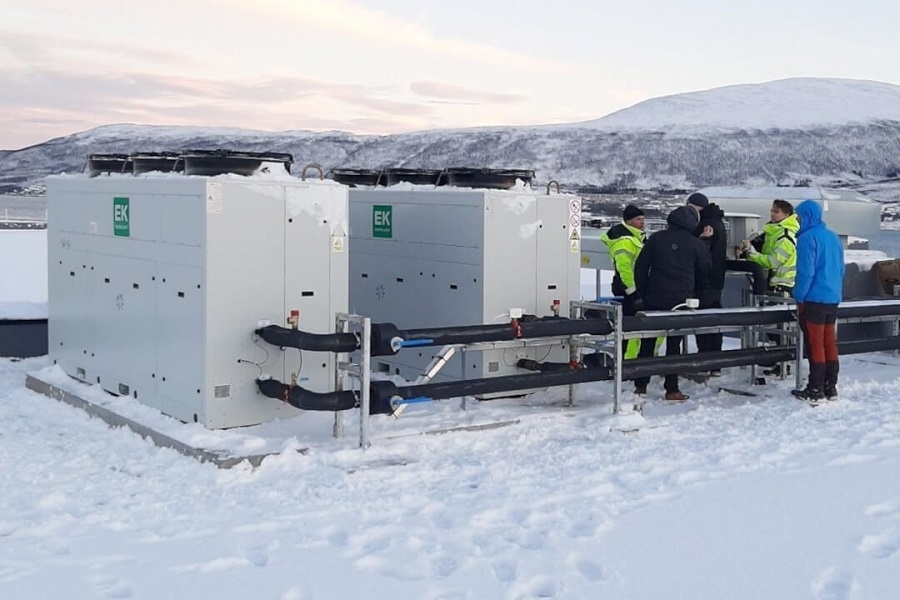 Norwegian Postal Services Choose Euroklimat R290 Heat Pumps for Logistics Center