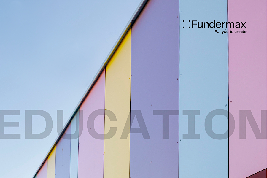 Identitate, orientare si emotie – explorarea cromaticii Fundermax in spatiul educational contemporan