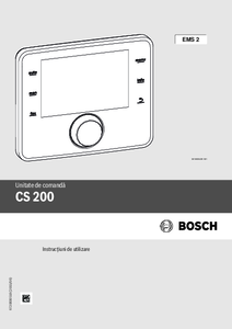 Automatizare pentru sistem solar Bosch CS200
<BR>Instructiuni de utilizare - instructiuni de montaj