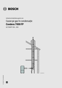 Cazan in condensare cu gaz Condens 7000 FP (350-500 kW)
</br>Indicatii privind evacuarea gazelor arse - ghid de proiectare