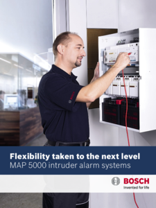 Sistem de alarma antiefractie Bosch MAP 5000 - prezentare generala