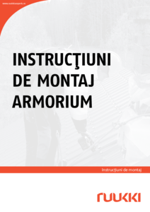 Tigla metalica Armorium - instructiuni de montaj