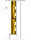 Perete de hala metalica - In doua straturi - ISOVER KB - detalii CAD