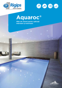 Aquaroc®, placi de ciment cu granule de polistiren - prezentare detaliata
