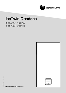Centrale termice pe gaz cu condensatie IsoTwin Condens T 35/IsoTwin Condens T 26 - ghid de proiectare