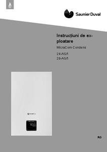 Centrala murala combi cu condensare pe gaz micraCOM<br>Instructiuni de utilizare - instructiuni de montaj