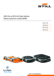 Roboti mobili autonomi STILL (AMR) ACH si AXH - fisa tehnica