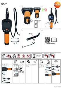 Endoscop digital testo 318 - instructiuni de montaj