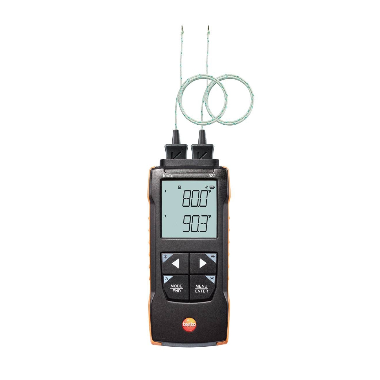 Instrument de masurare a temperaturii diferentiale pentru TC Tip K testo 922