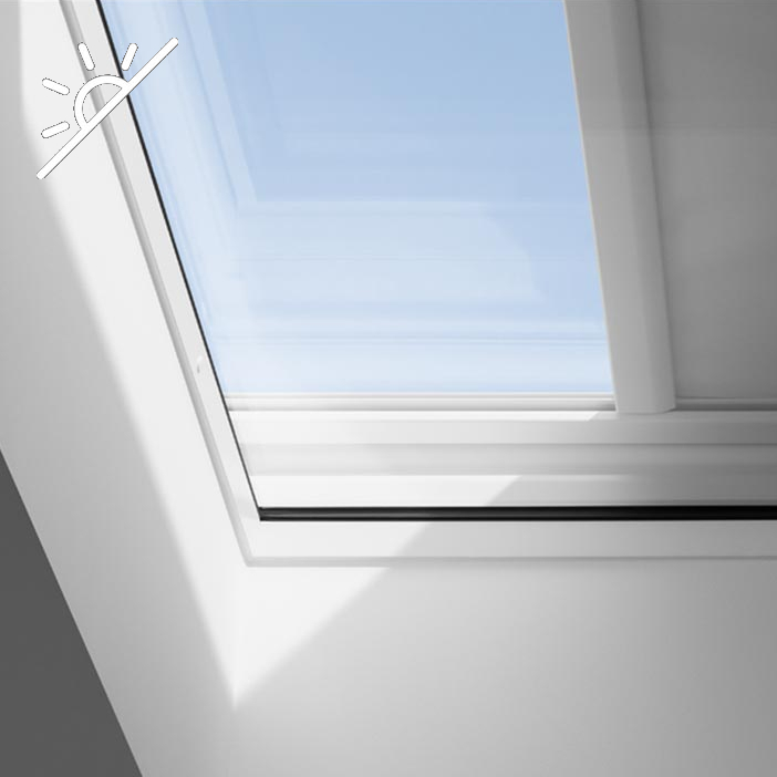 DSU - Rulou opac pentru noua generatie de ferestre pentru acoperis terasa